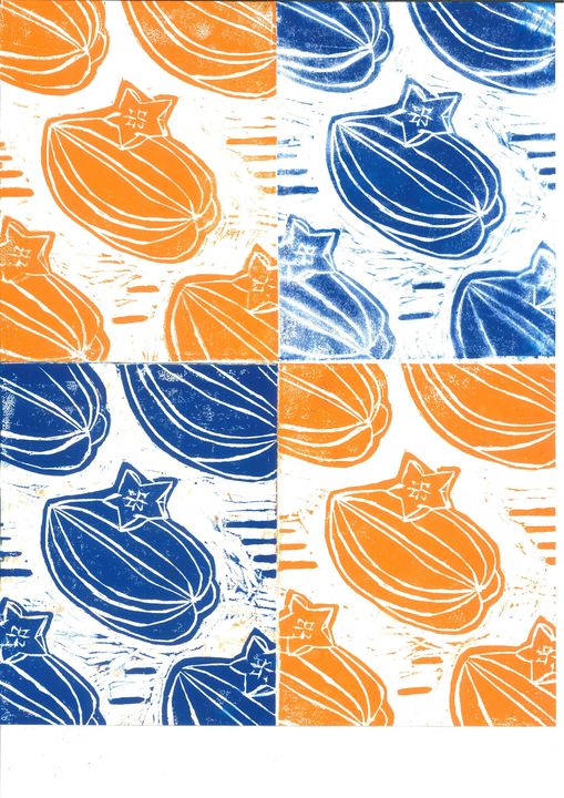 版畫(蔬果)5D 林心柔